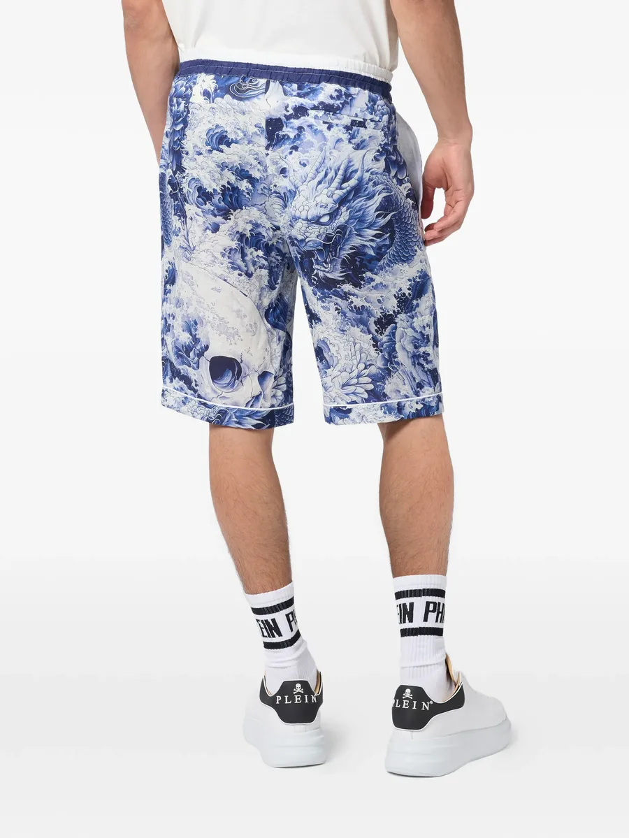 printed bowling shorts 8