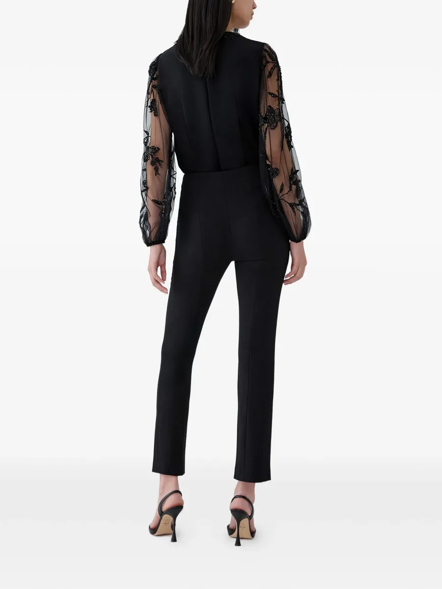 embroidered puff-sleeve top 5