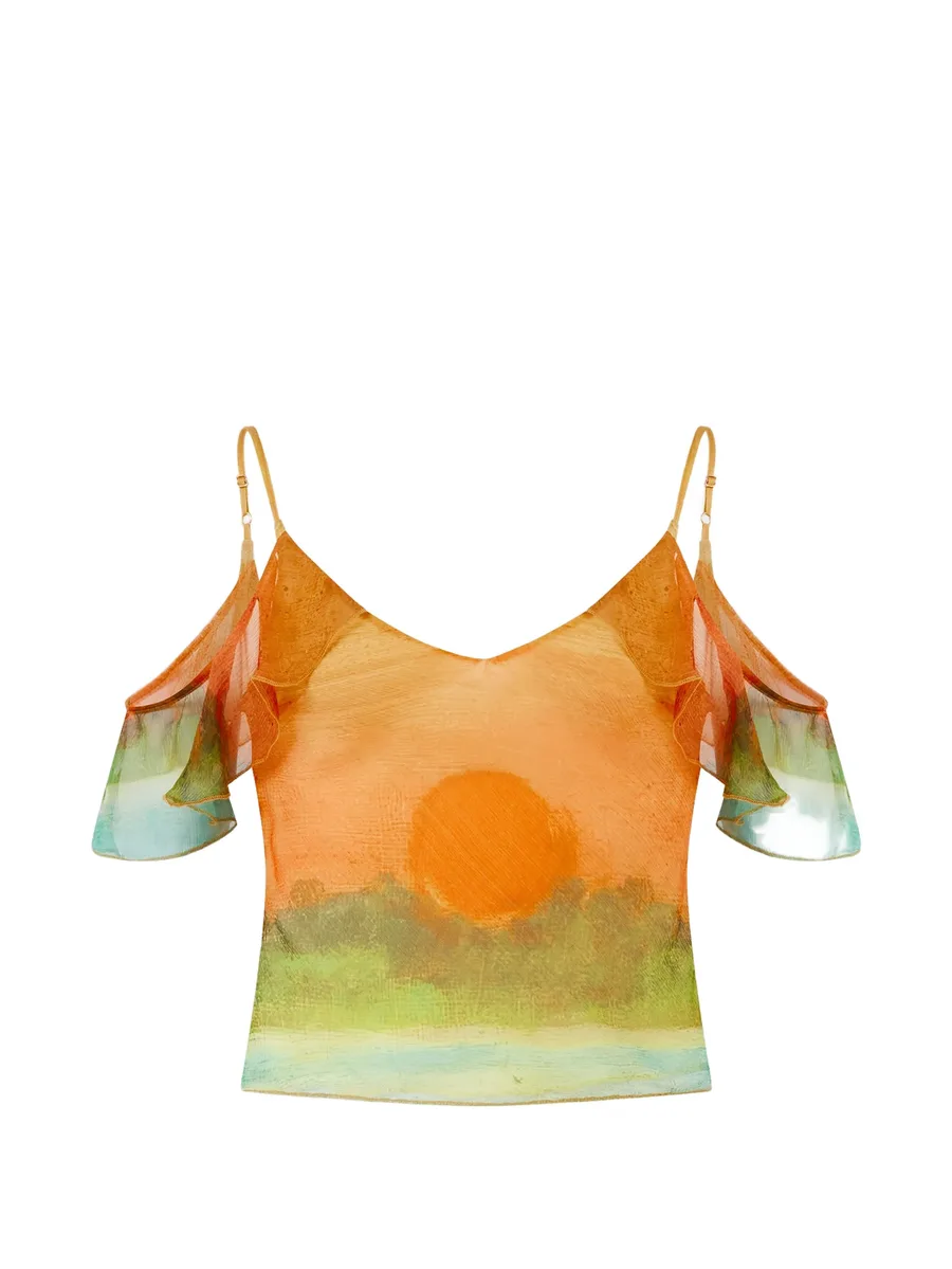 Formentera silk top 1