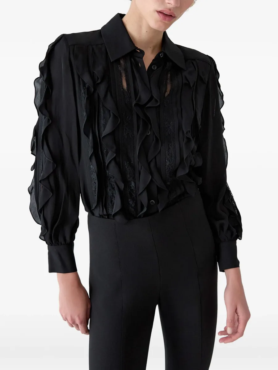 ruffled georgette blouse 8