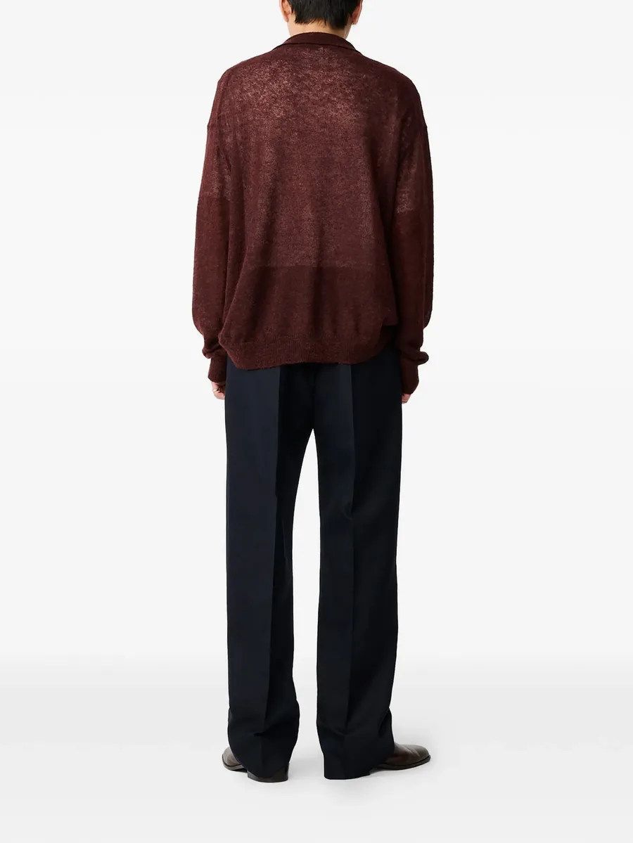 Hamto polo collar cardigan 7