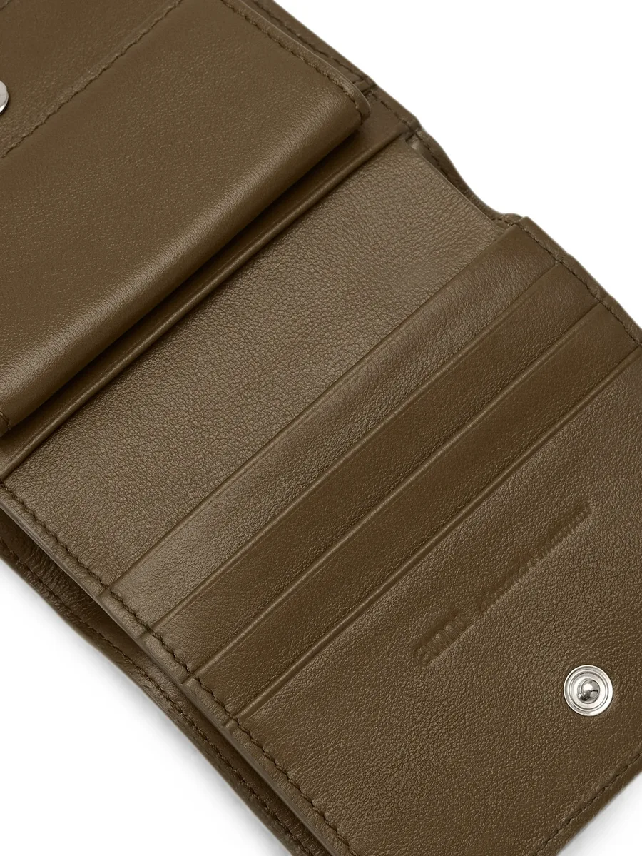 cowhide-leather bifold wallet with Ami de Coeur 5