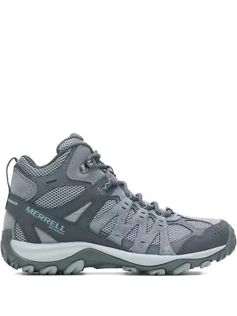 mesh suede trainers