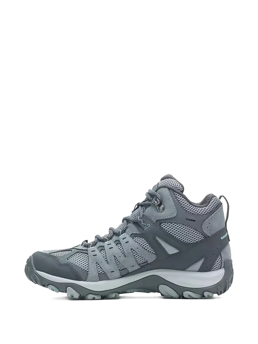 mesh suede trainers 3