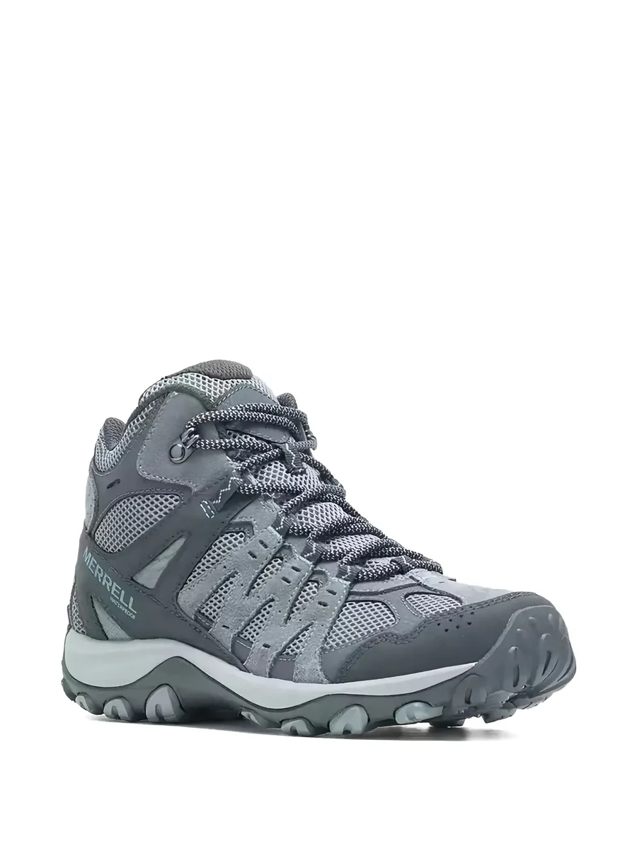 mesh suede trainers 6