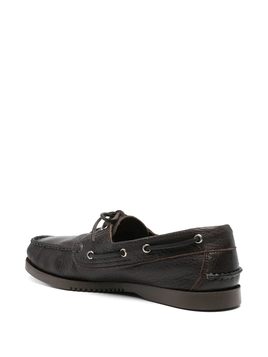 Barth leather boat shoes 8