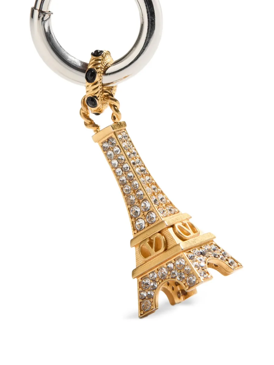 серьга Chez Valentino с кристаллами Swarovski® 6