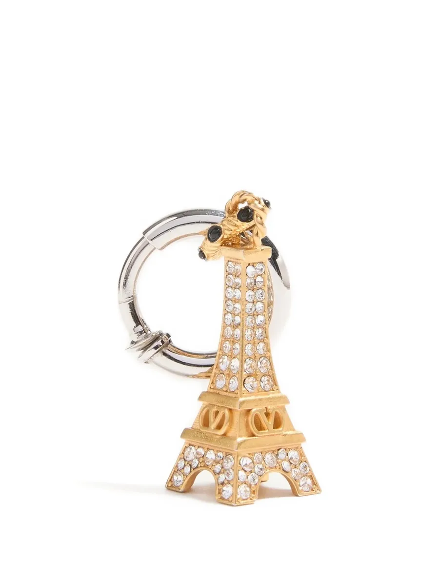 серьга Chez Valentino с кристаллами Swarovski® 3