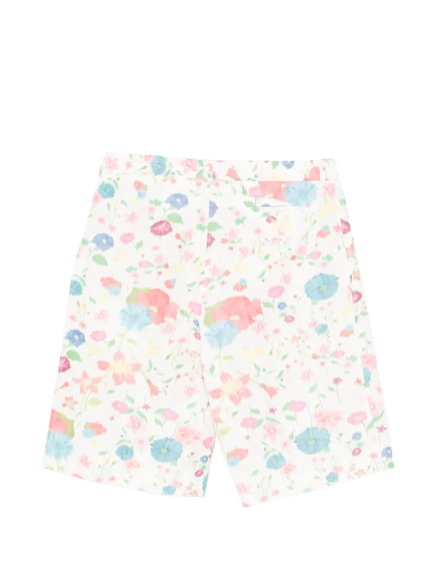 floral-print shorts 3