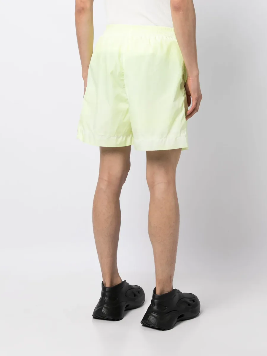 eyelet-detail straight-leg shorts 7