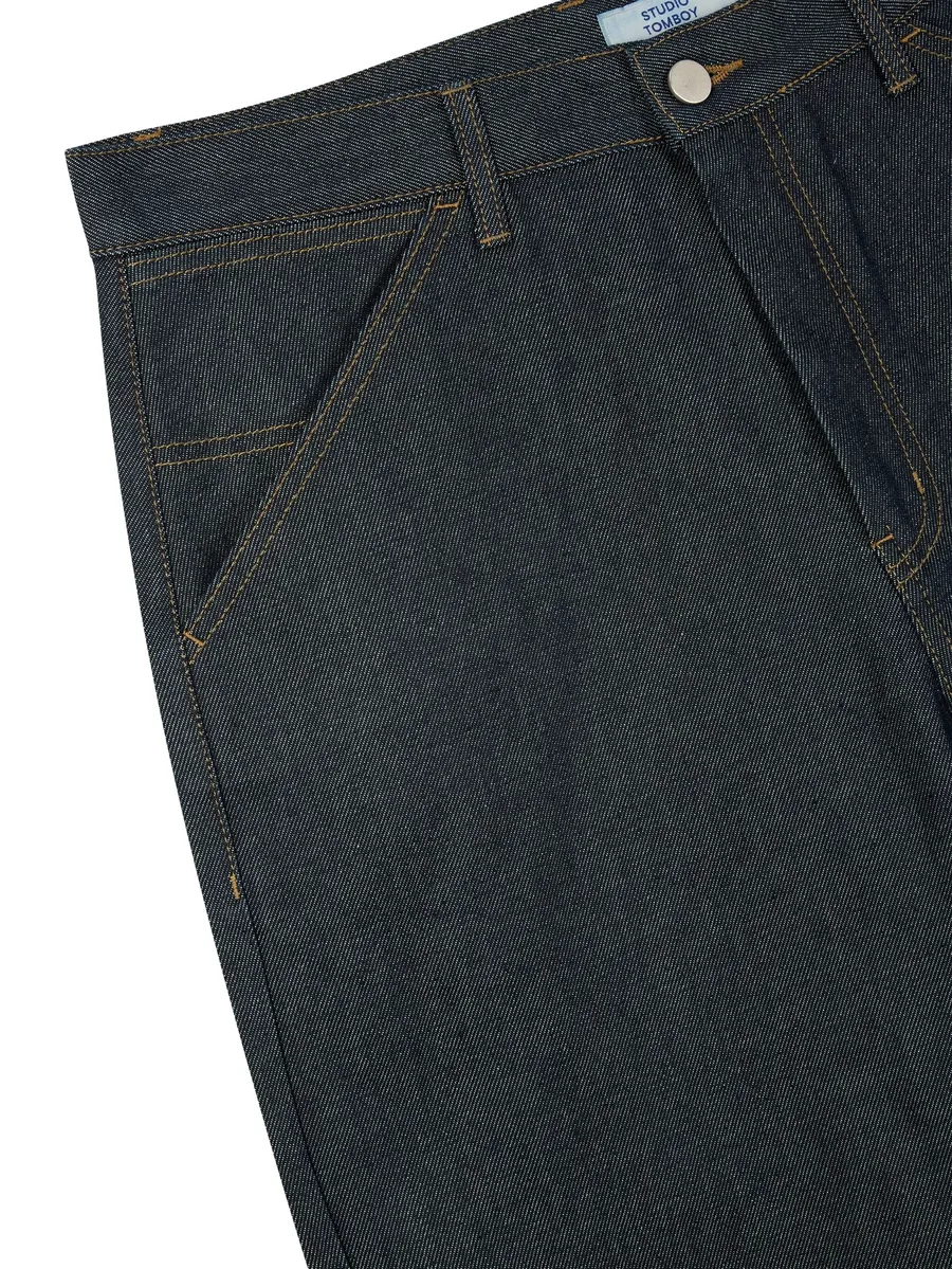 bootcut denim trousers 10