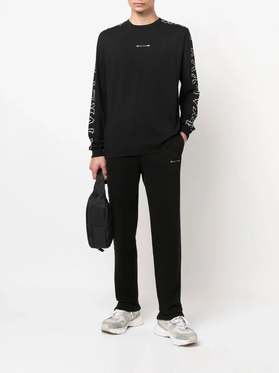 logo-print cotton track pants 3