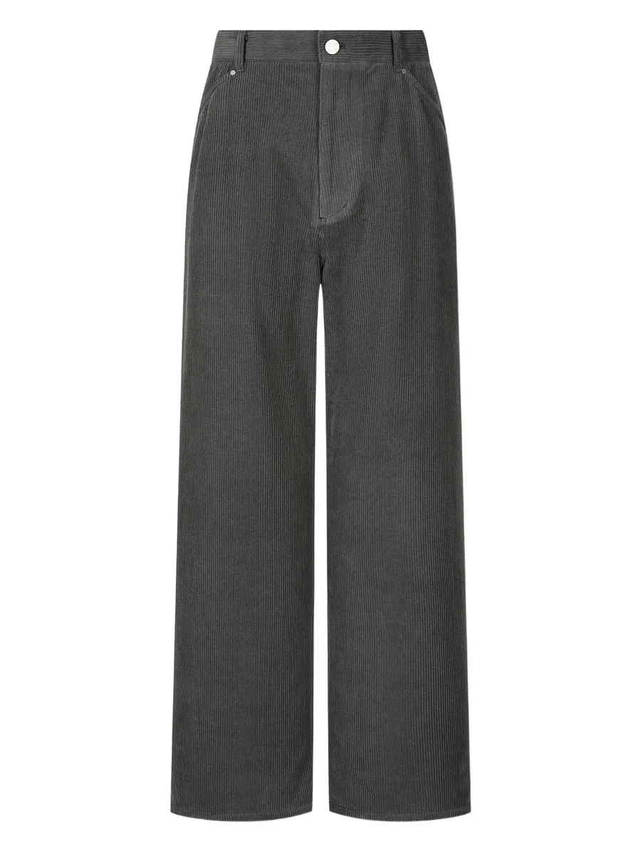 corduroy -effect trousers 1