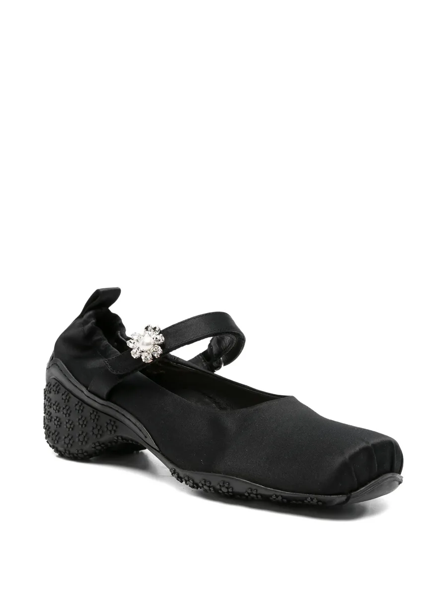 embellishment-strap ballet sneakers 4