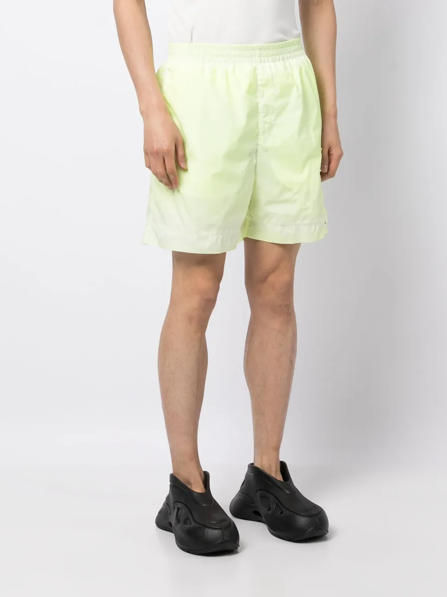 eyelet-detail straight-leg shorts 6