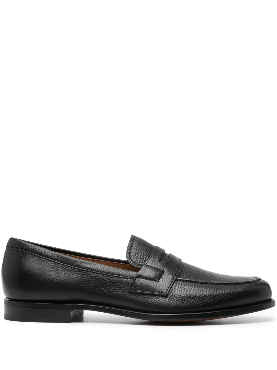 penny-slot leather loafers 1