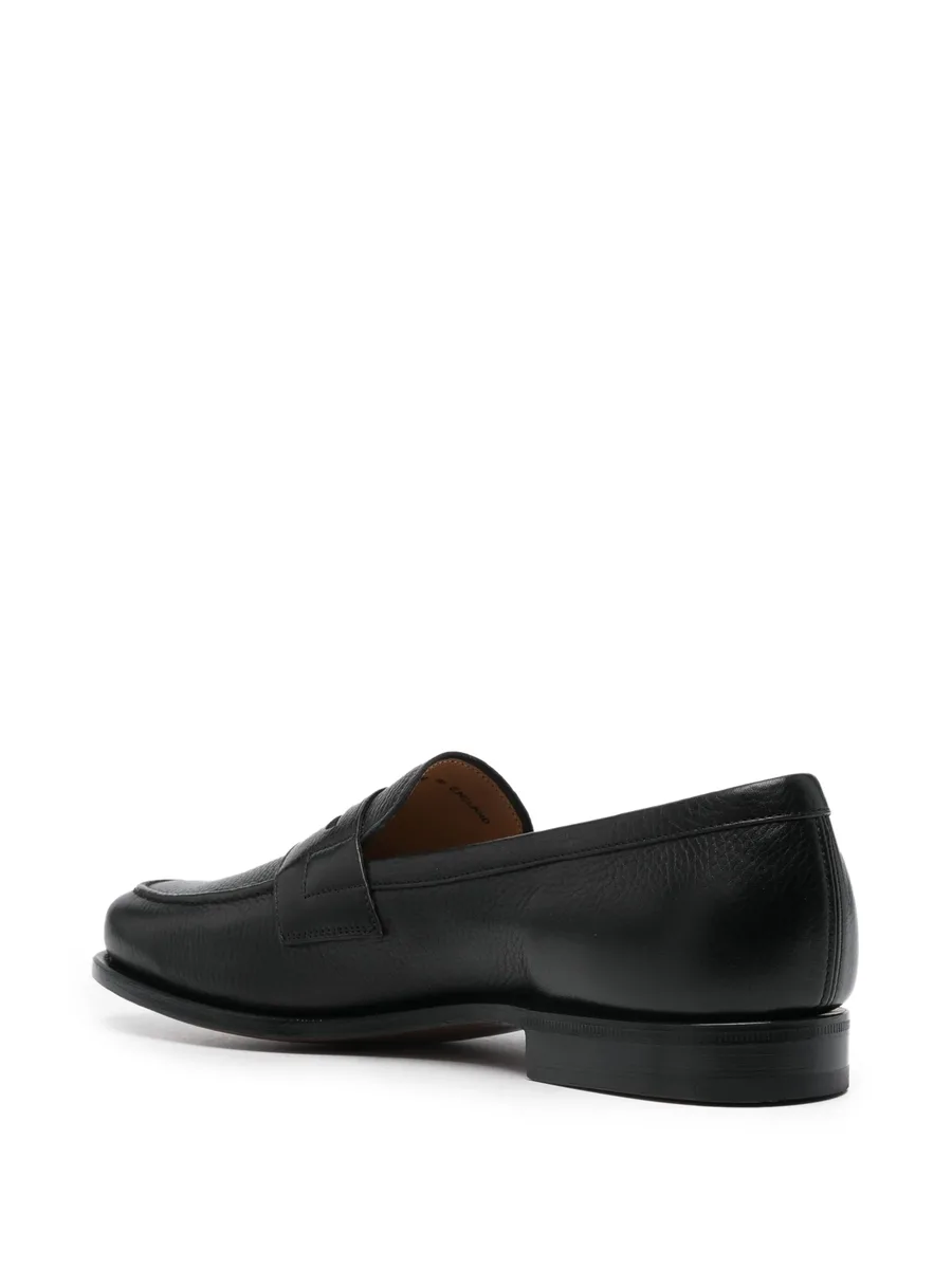 penny-slot leather loafers 5