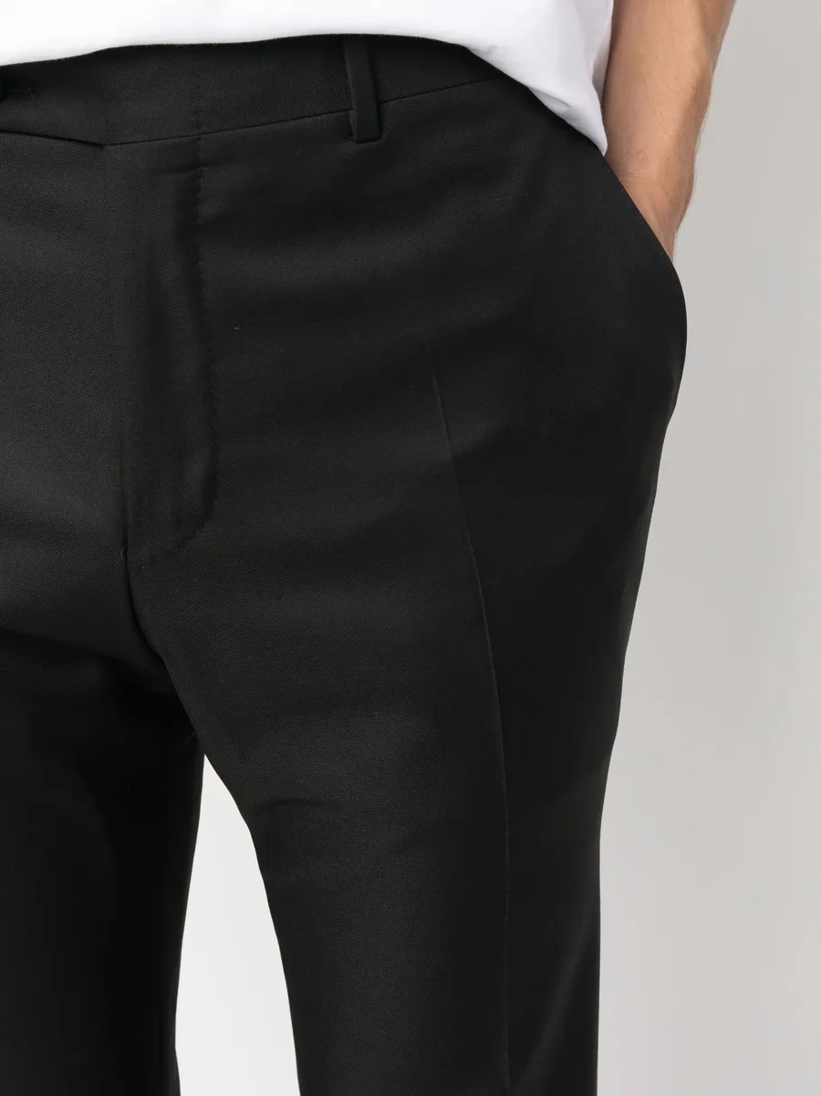 straight-leg wool tailored trousers 10
