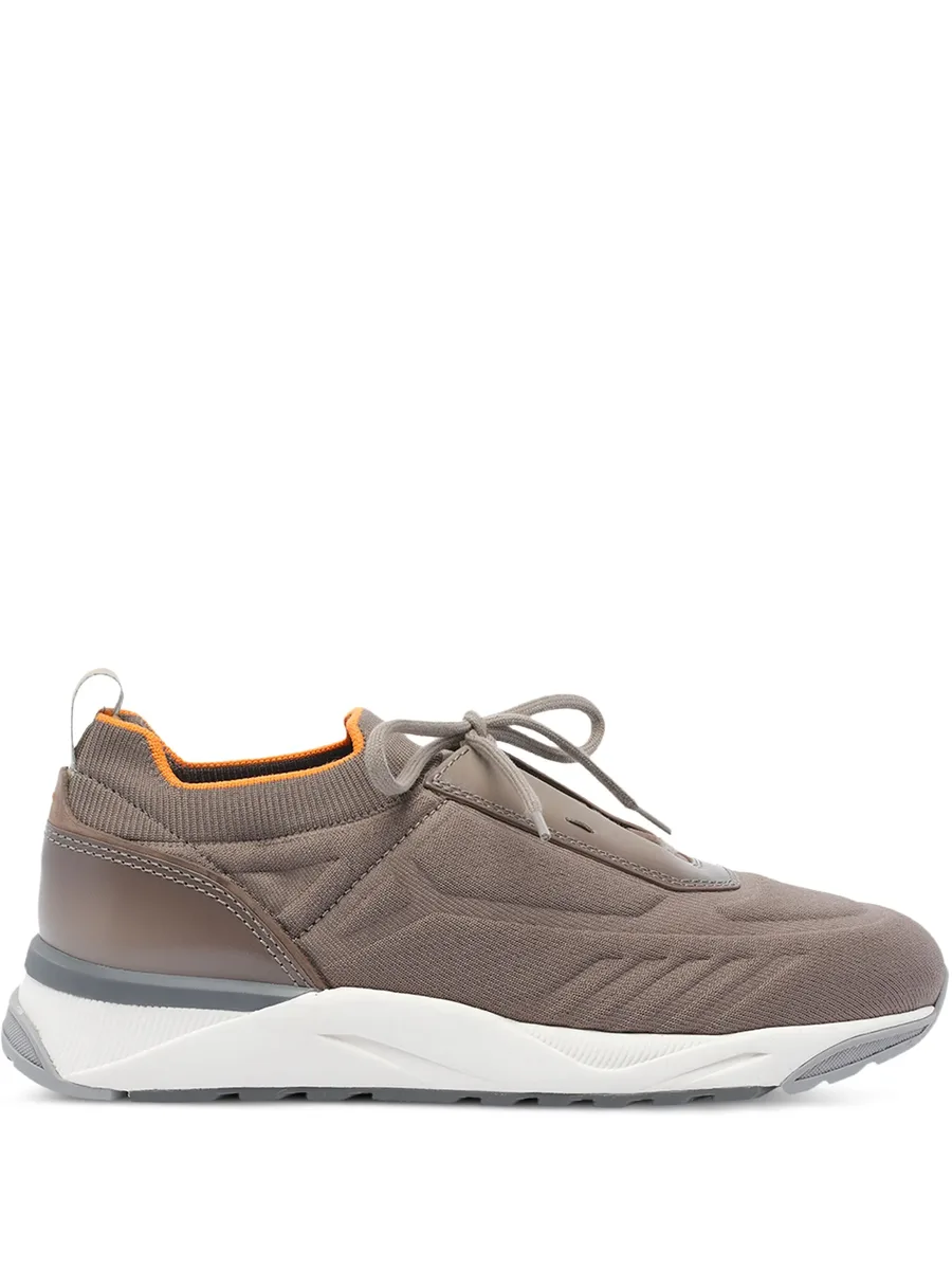 knitted lace-up sneakers 1