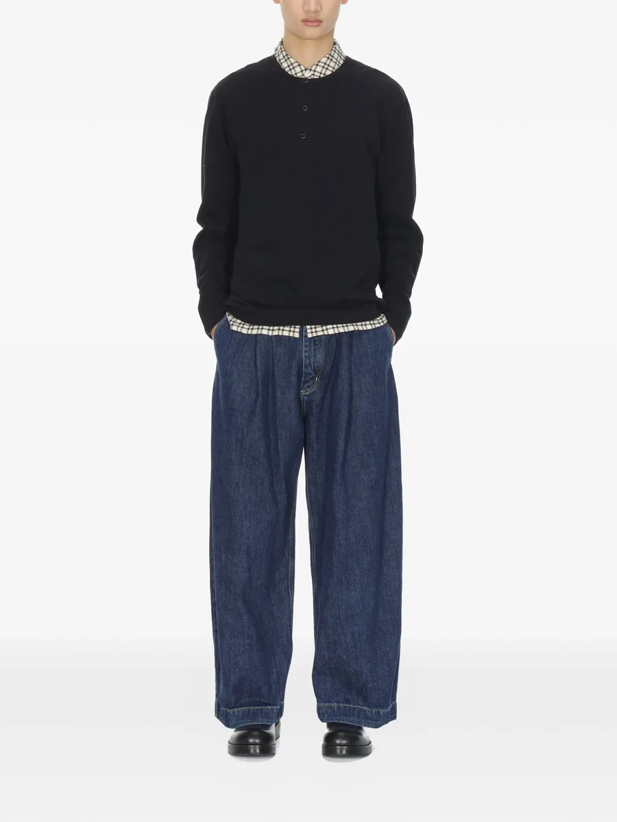 футболка Henley с длинными рукавами 3
