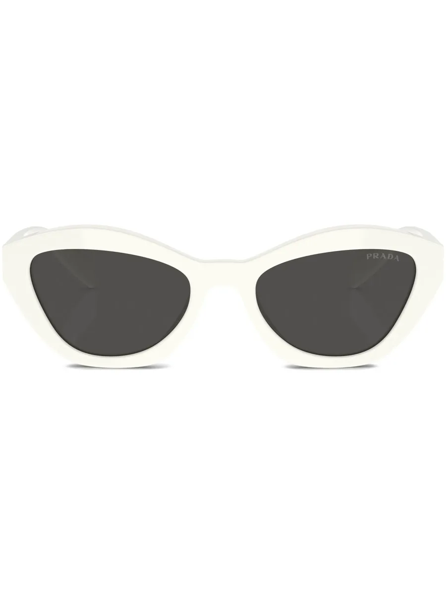 logo-lettering cat-eye sunglasses 1