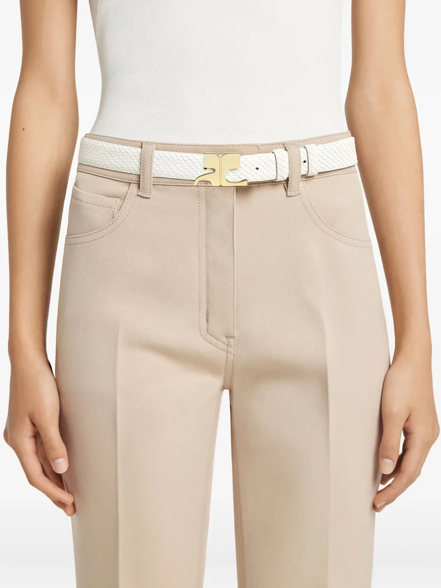 Viper leather belt 8