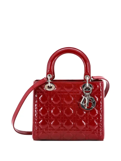 стеганая сумка-сэтчел Lady Dior Bag Cannage
