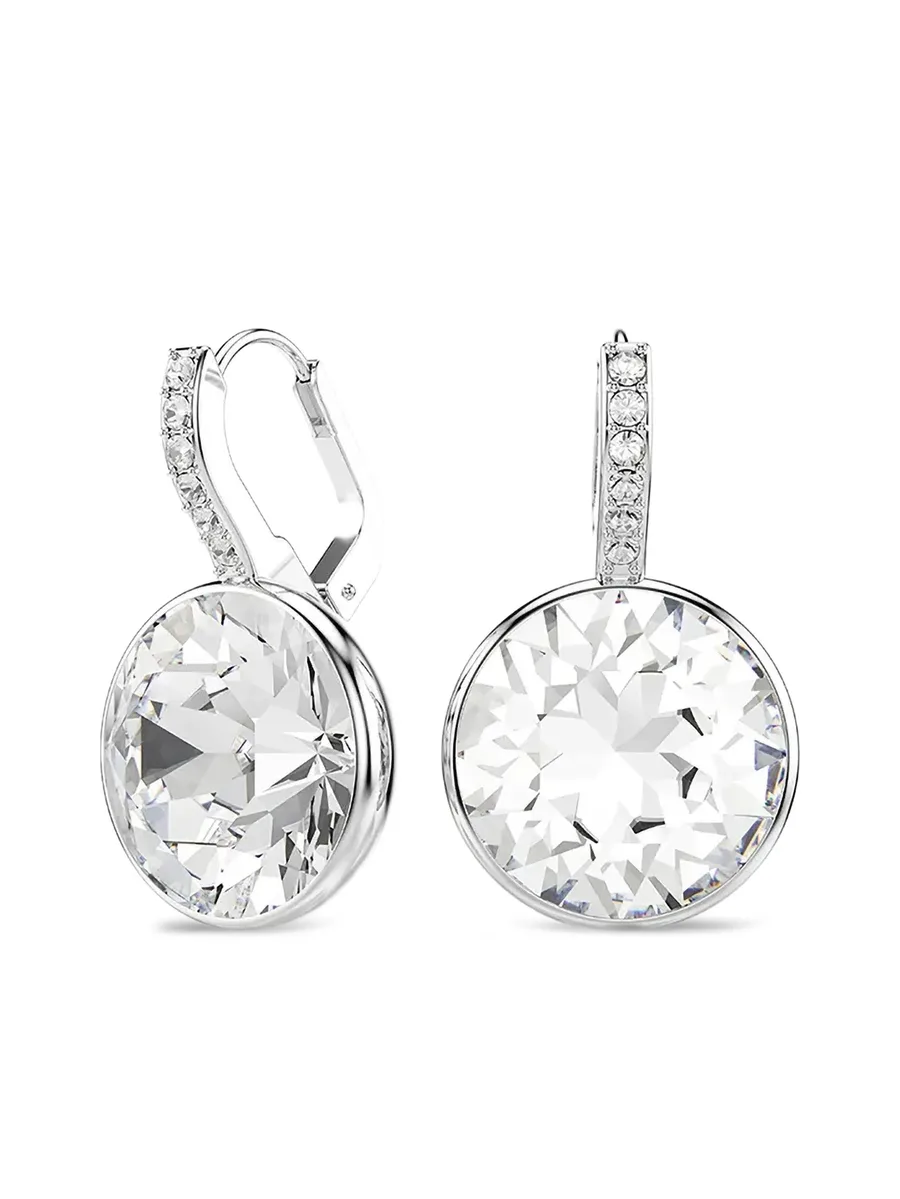 Millenia crystal-embellished hoop earrings 1
