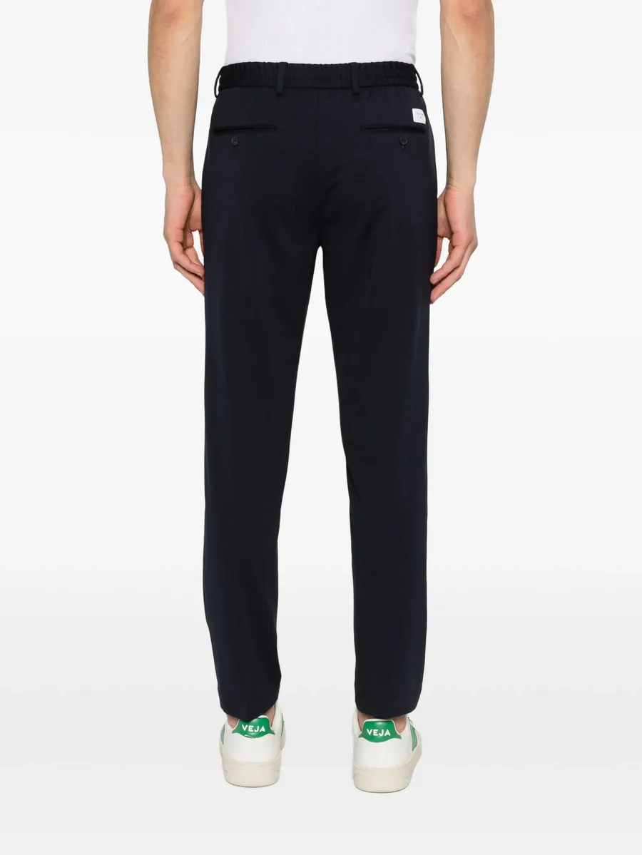 charm-detail drawstring trousers 8