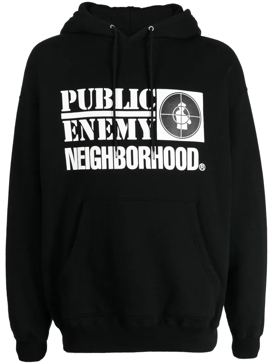 худи с логотипом из коллаборации с Public Enemy 1