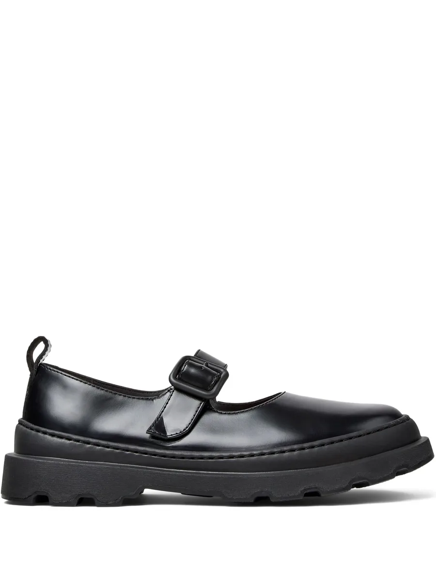 Brutus+ buckled leather loafers 1