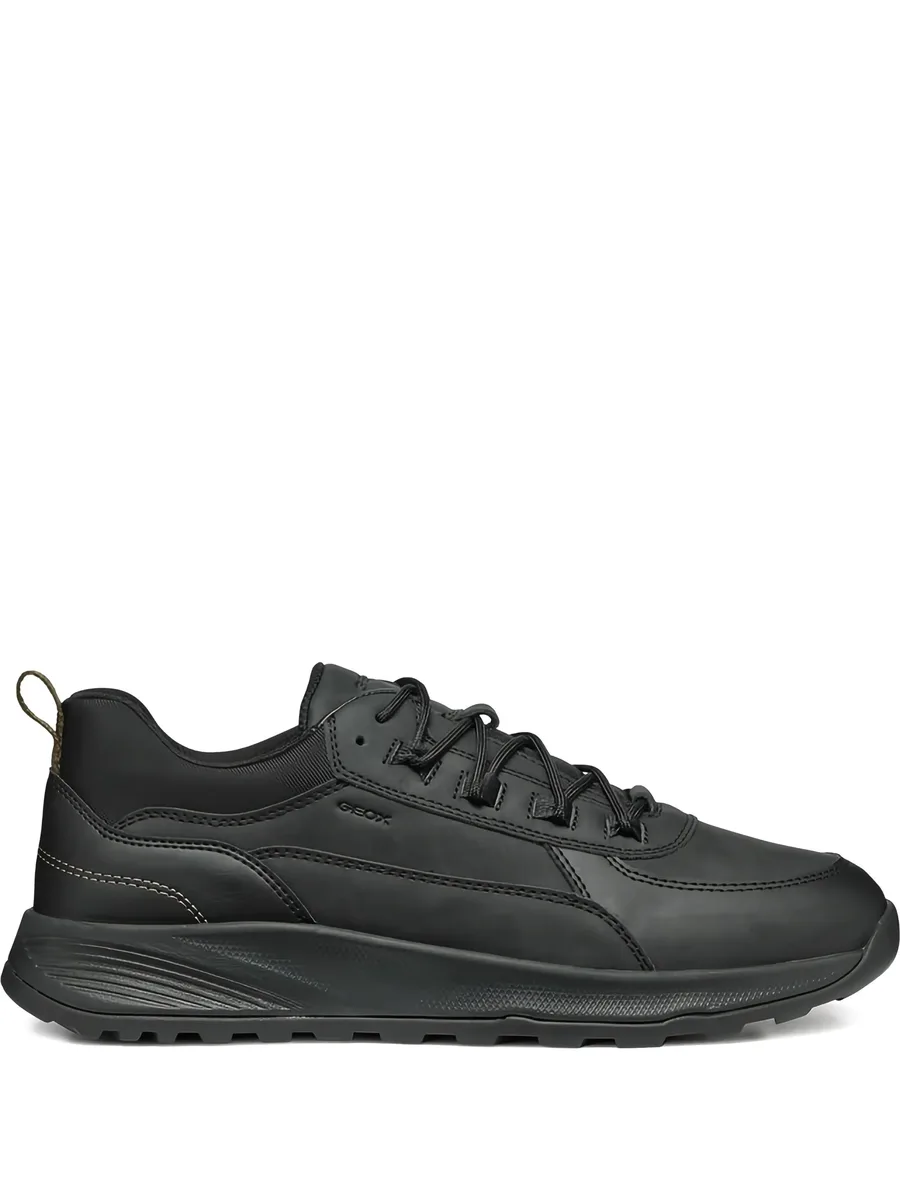 Terrestre leather lace-up sneakers 1