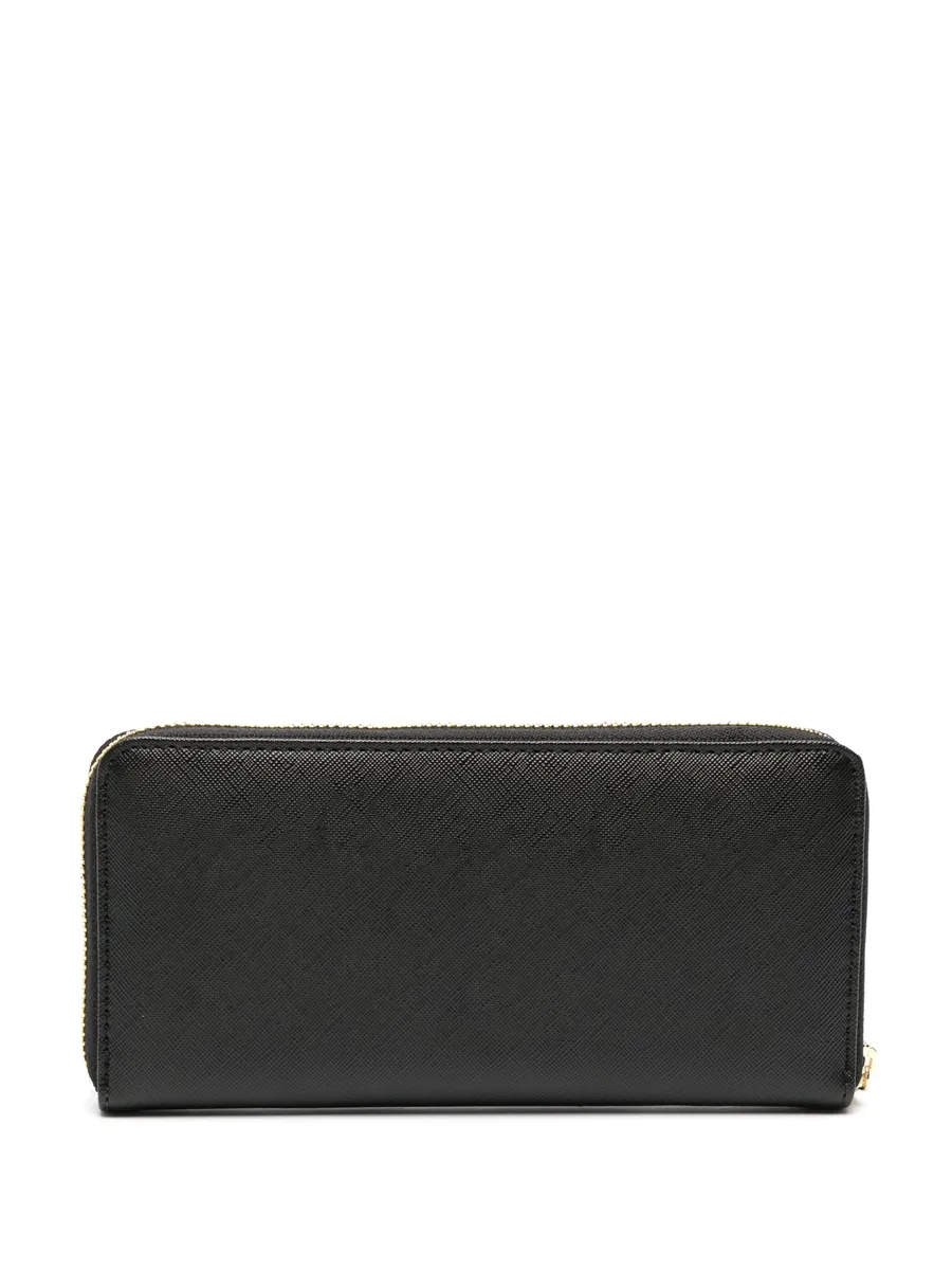 logo-plaque faux-leather wallet 2
