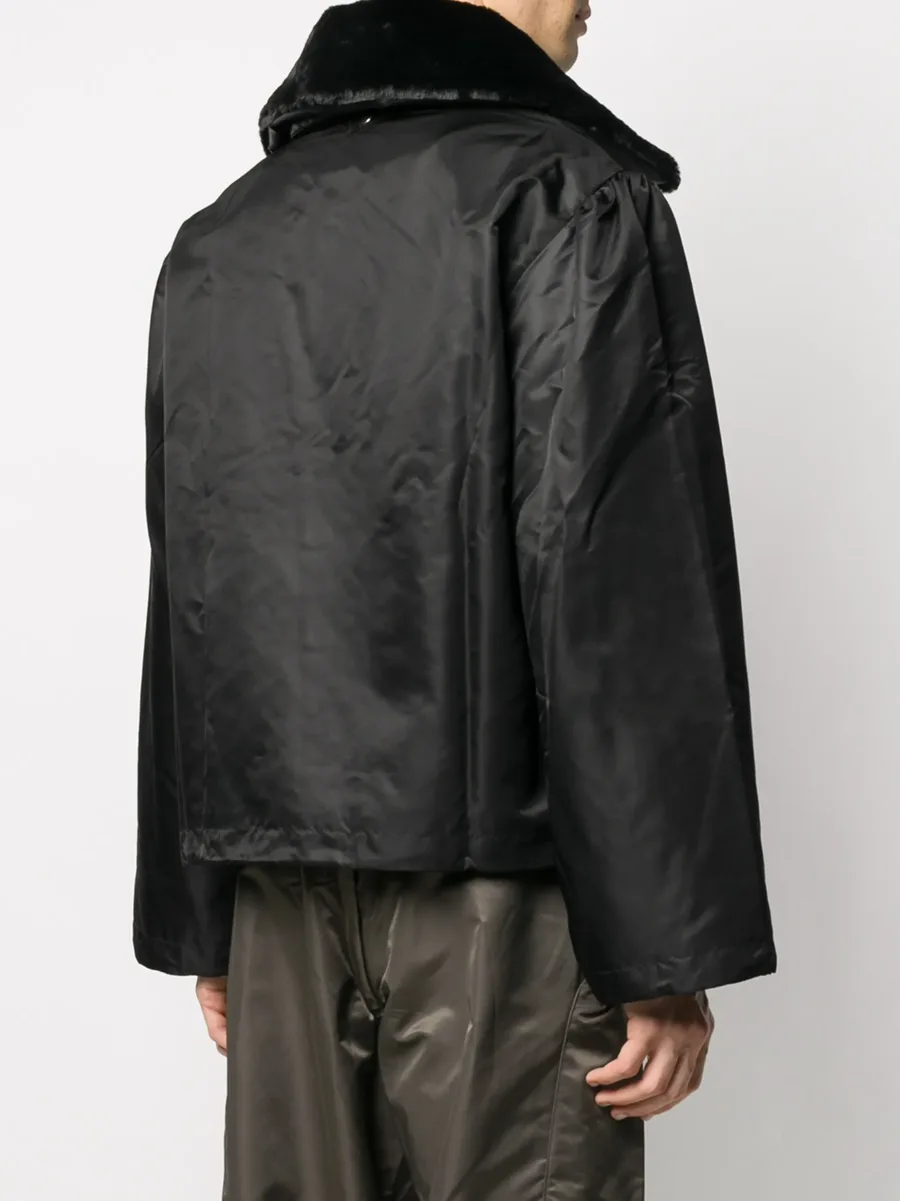 wide collar padded jacket 7