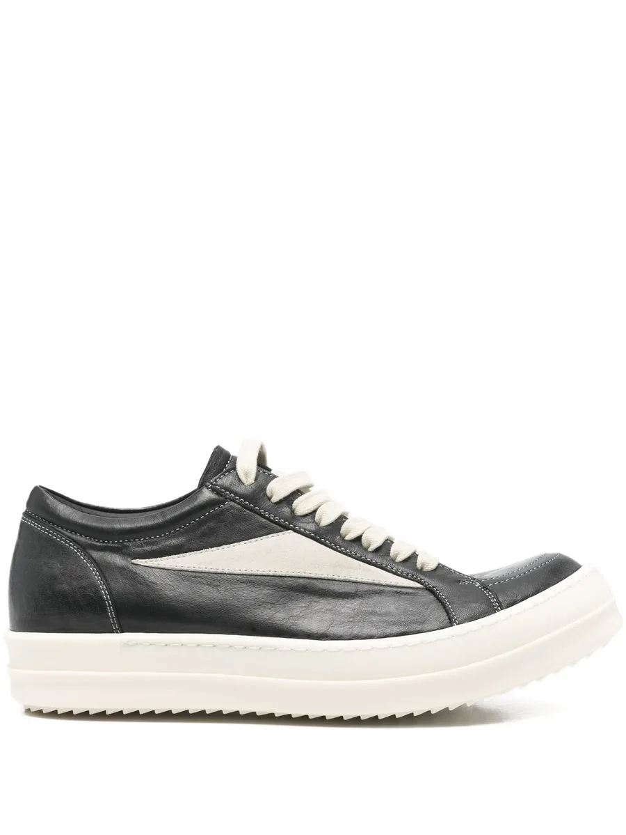 Vintage low-top leather sneakers 2