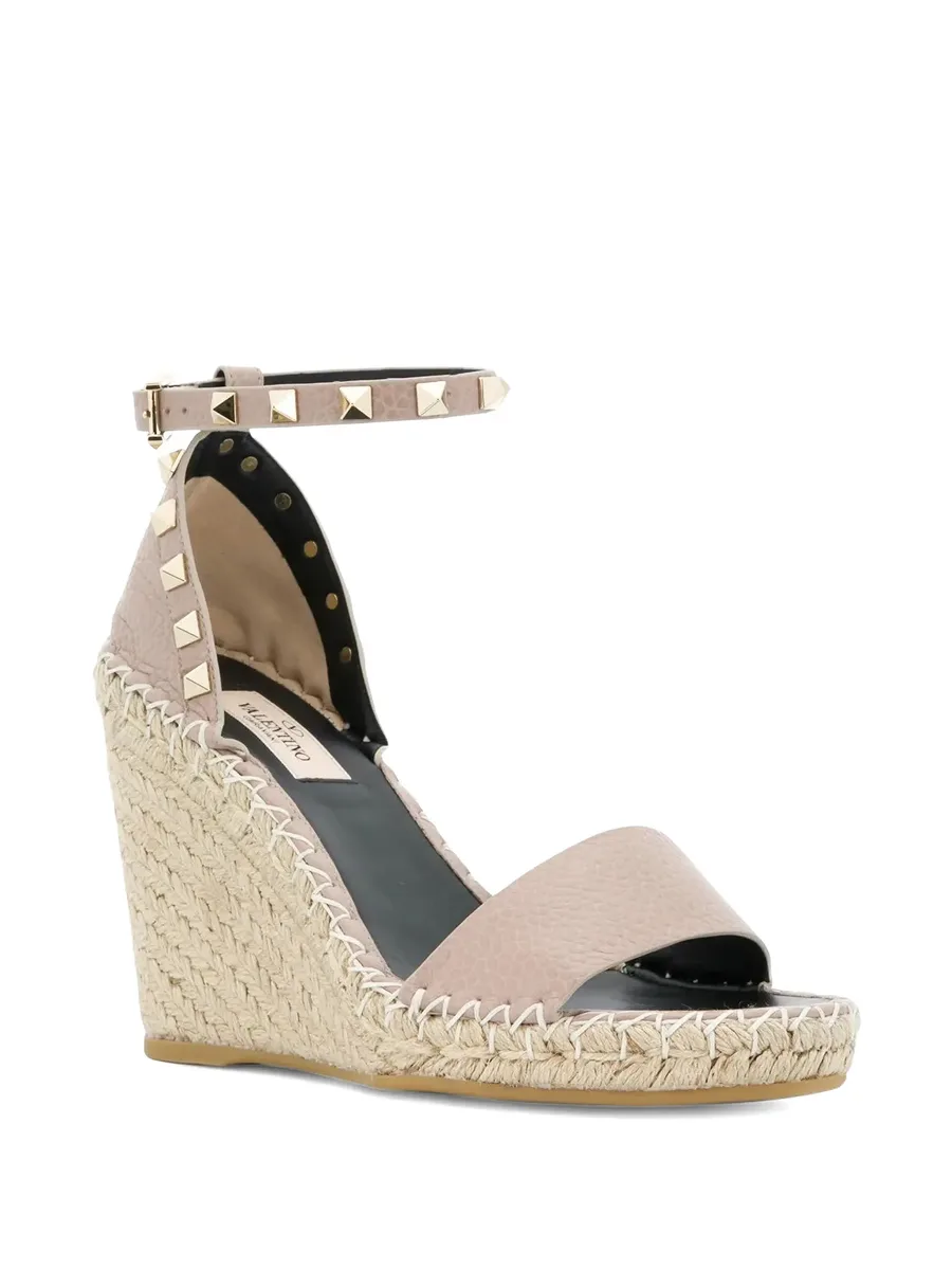 босоножки Double Rockstud 100 на танкетке 5