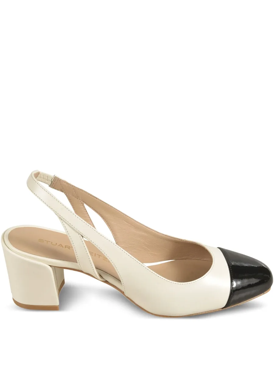 slingback block-heel pumps 1