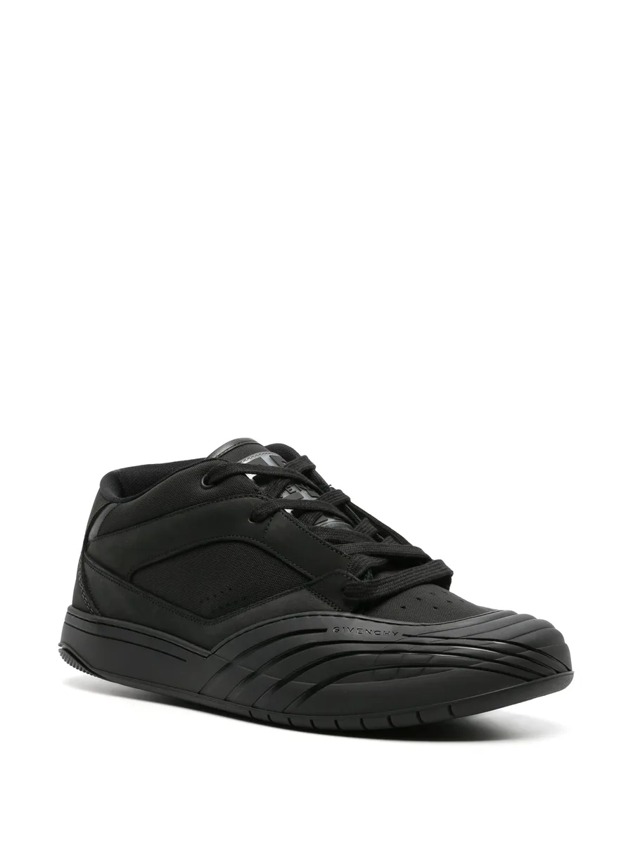 4G-appliqué tonal sneakers 5
