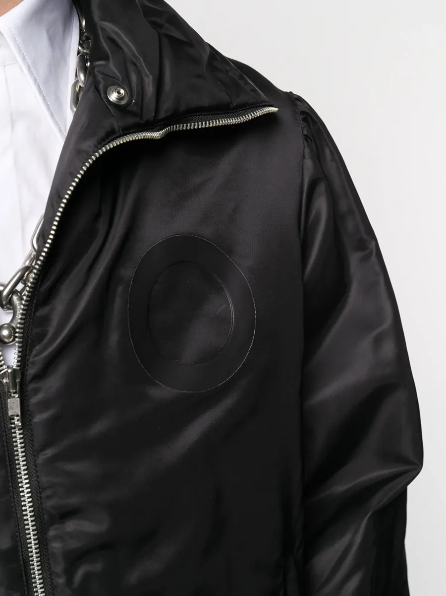 wide collar padded jacket 9