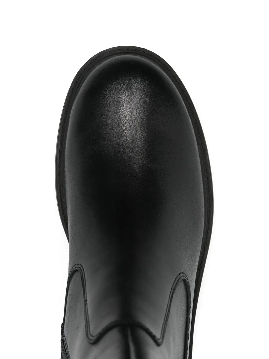 40mm leather Chelsea ankle boots 7