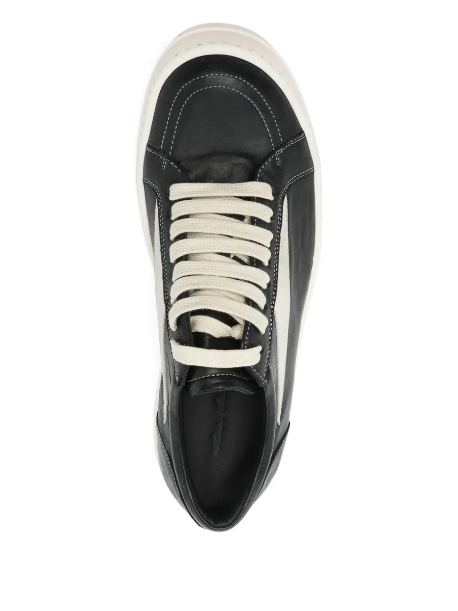 Vintage low-top leather sneakers 8