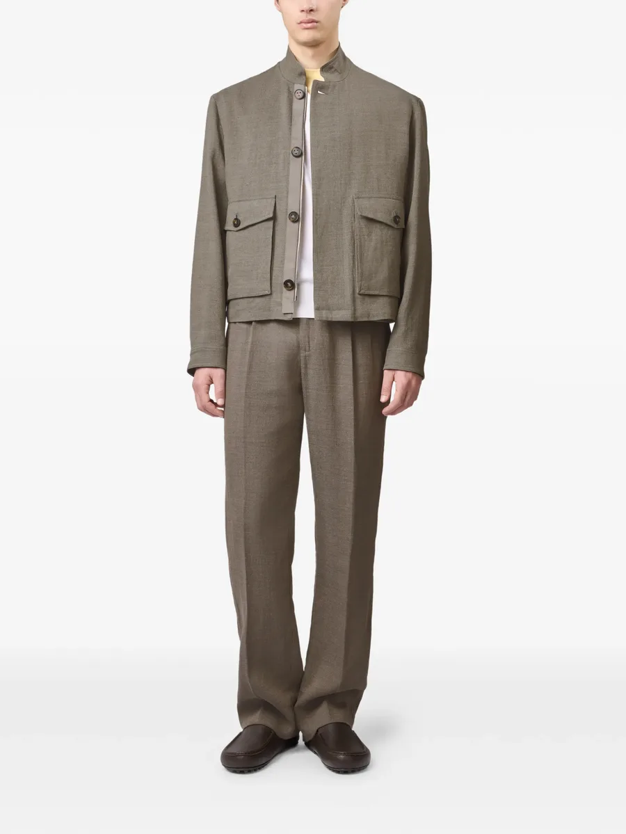 maxi-pockets short jacket 3