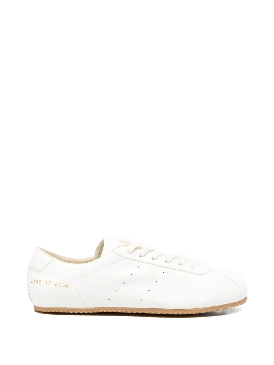 Driving perforated lace-up sneakers 2