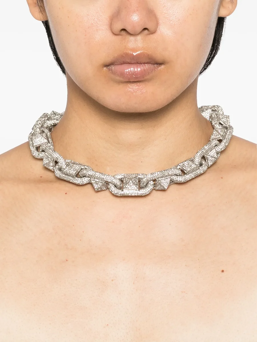 колье с кристаллами Swarovsky 3