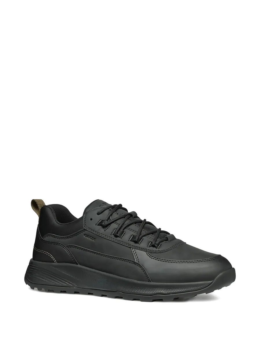 Terrestre leather lace-up sneakers 4