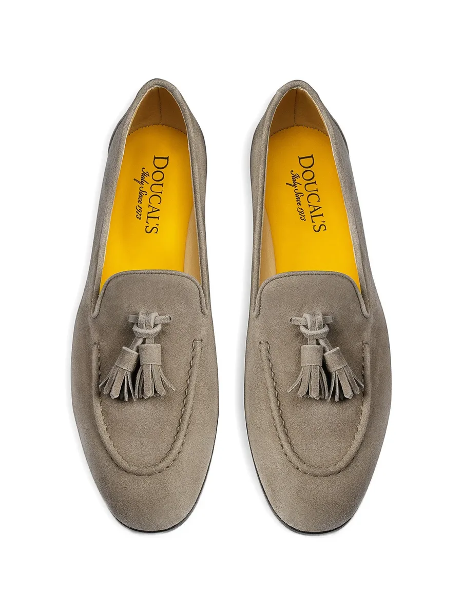 suede tassels loafers 6