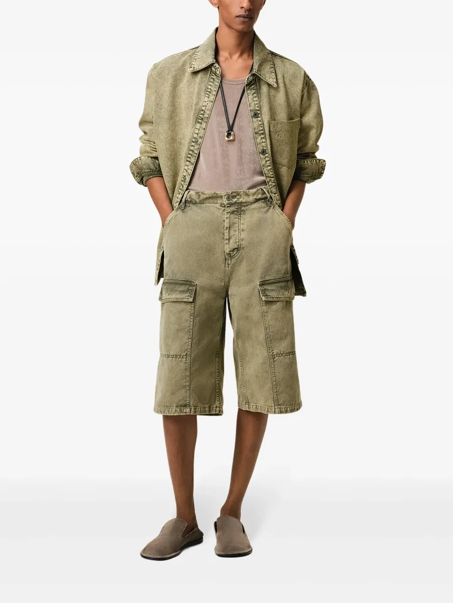 wide-leg Bermuda shorts 3