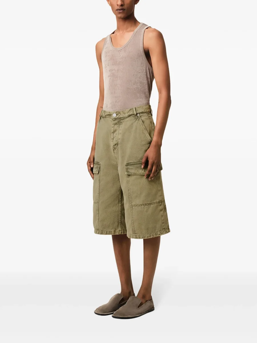 wide-leg Bermuda shorts 5