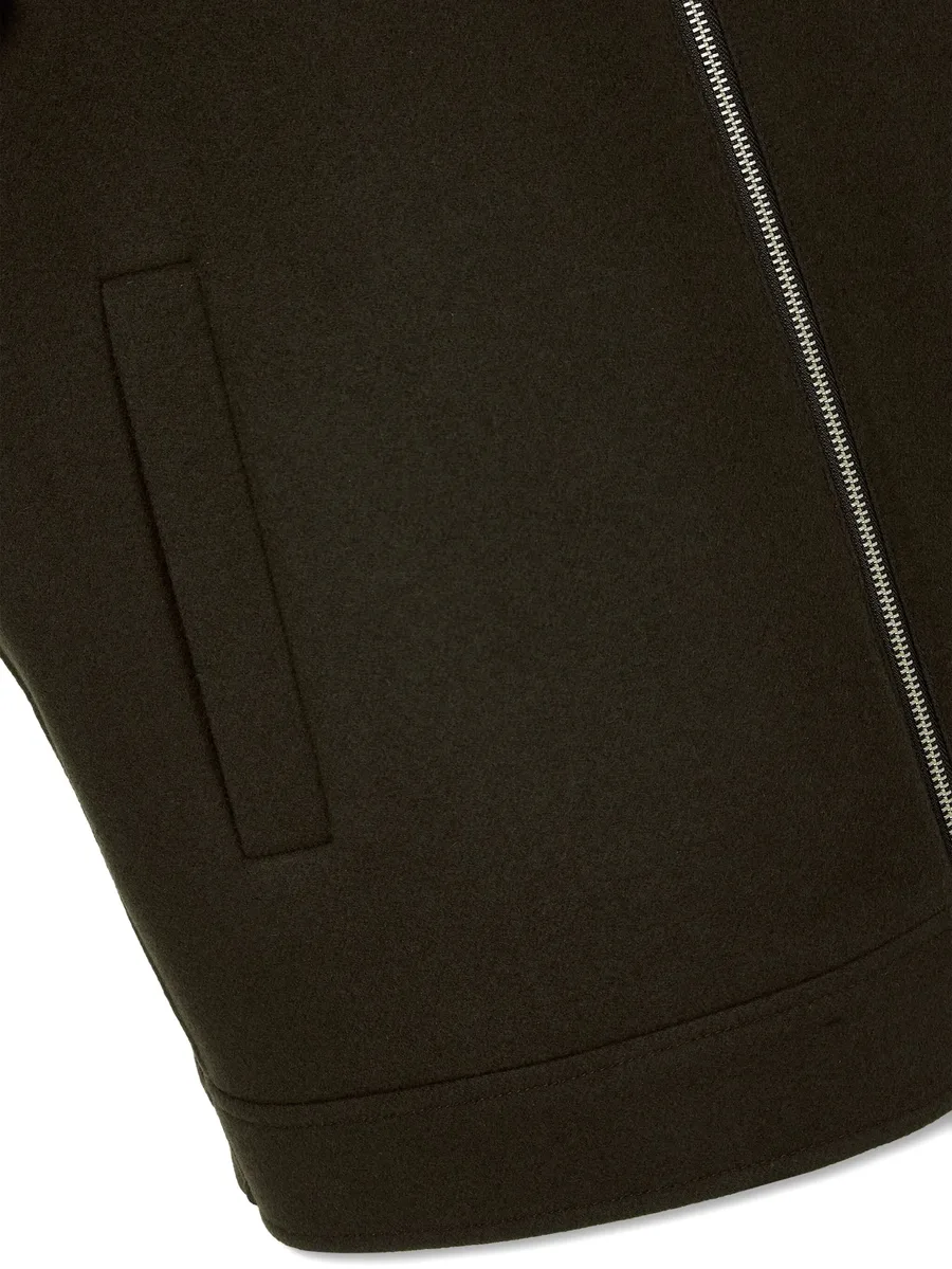 zip-up wool jacket 9