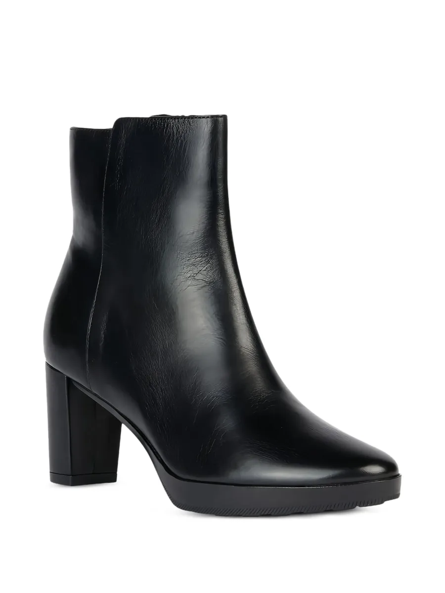 60mm Walk Pleasure zip-detail block-heel boots 4